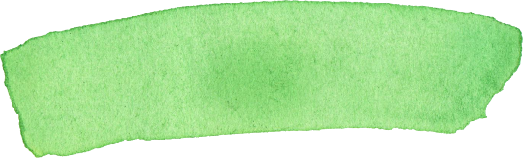 Green Waves Png - Green Watercolor Stroke Transparent (1024x311), Png Download