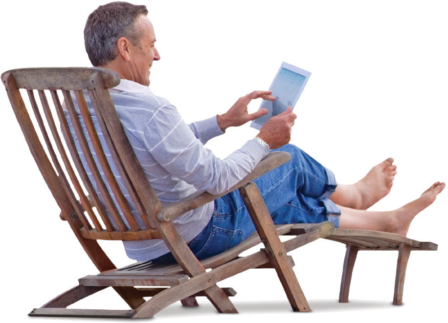 Reduce Stress - Beach (1247x822), Png Download