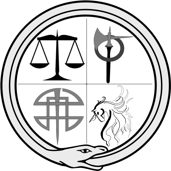 Order Of Balance Symbol - Profession (600x599), Png Download