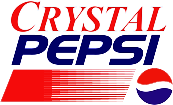 Crystal Pepsi Pepsiman Pepsi Soft Drink Text Font Line - Crystal Pepsi Logo Png (680x439), Png Download