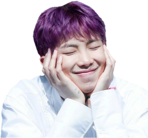 Bts, Namjoon, And Rap Monster Image - Namjoon Hearts Png (500x500), Png Download