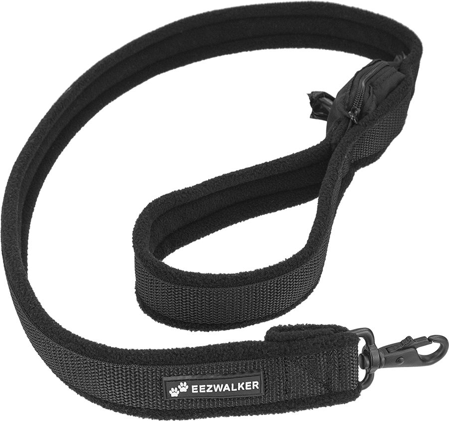 Eezwalker Built-in Poop Bag Leash - Dog (900x900), Png Download