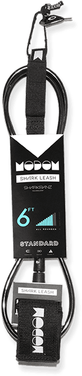 Modom Shark Leash 6ft Standard - Black (1000x800), Png Download