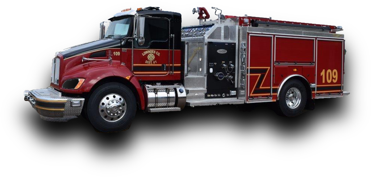 Deep South Fire Trucks (1200x700), Png Download