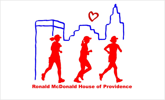 Rmh Running Club Logo - Living And Loving - The Marathon Of Life (576x350), Png Download