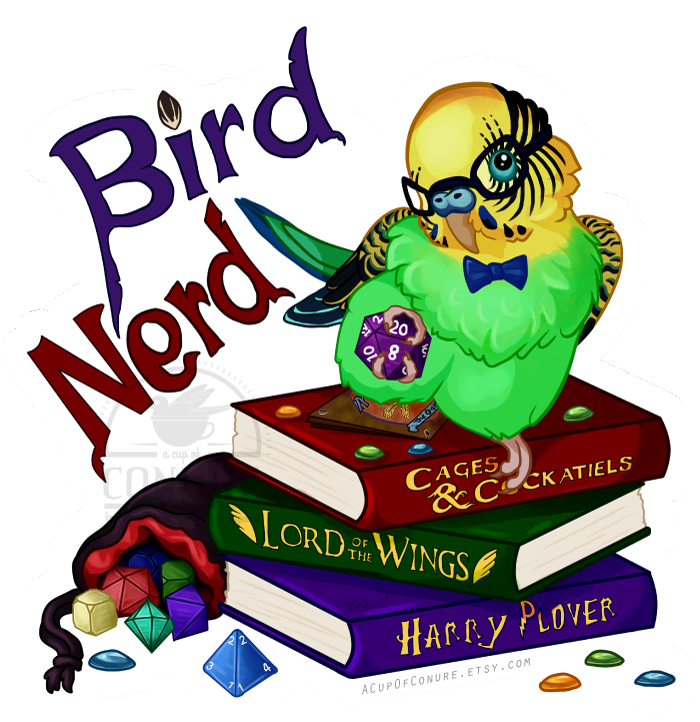 Now Available As Tees, Prints, And Decals Https - Parrot (700x722), Png Download