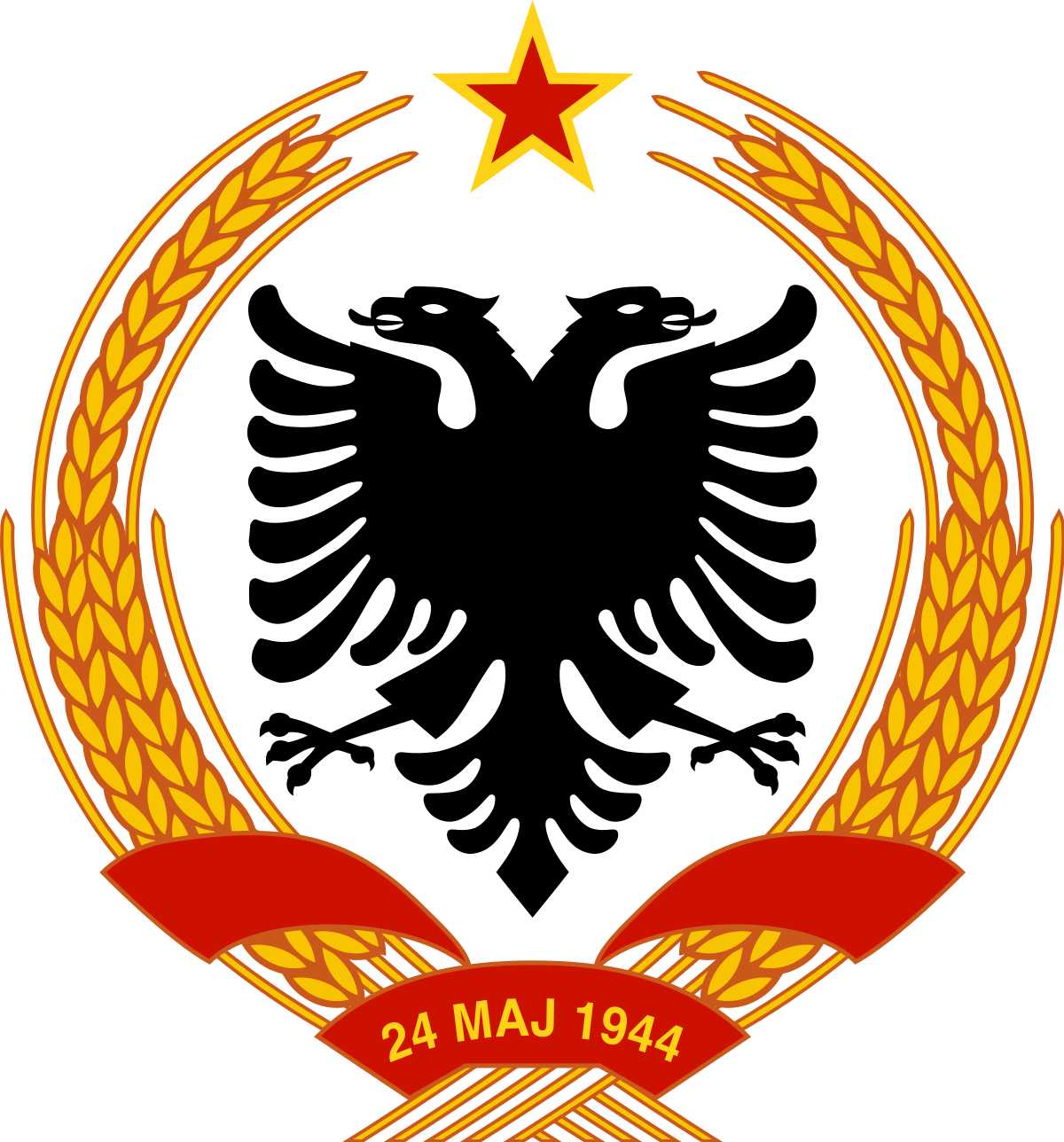 Albanie Vlag (1200x1288), Png Download