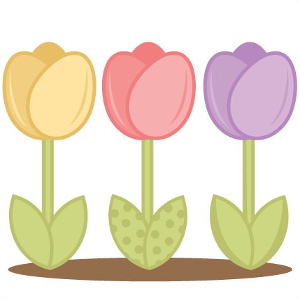 Royalty Free Stock Free Clipart Tulips - Cute Tulip Clipart (432x432), Png Download