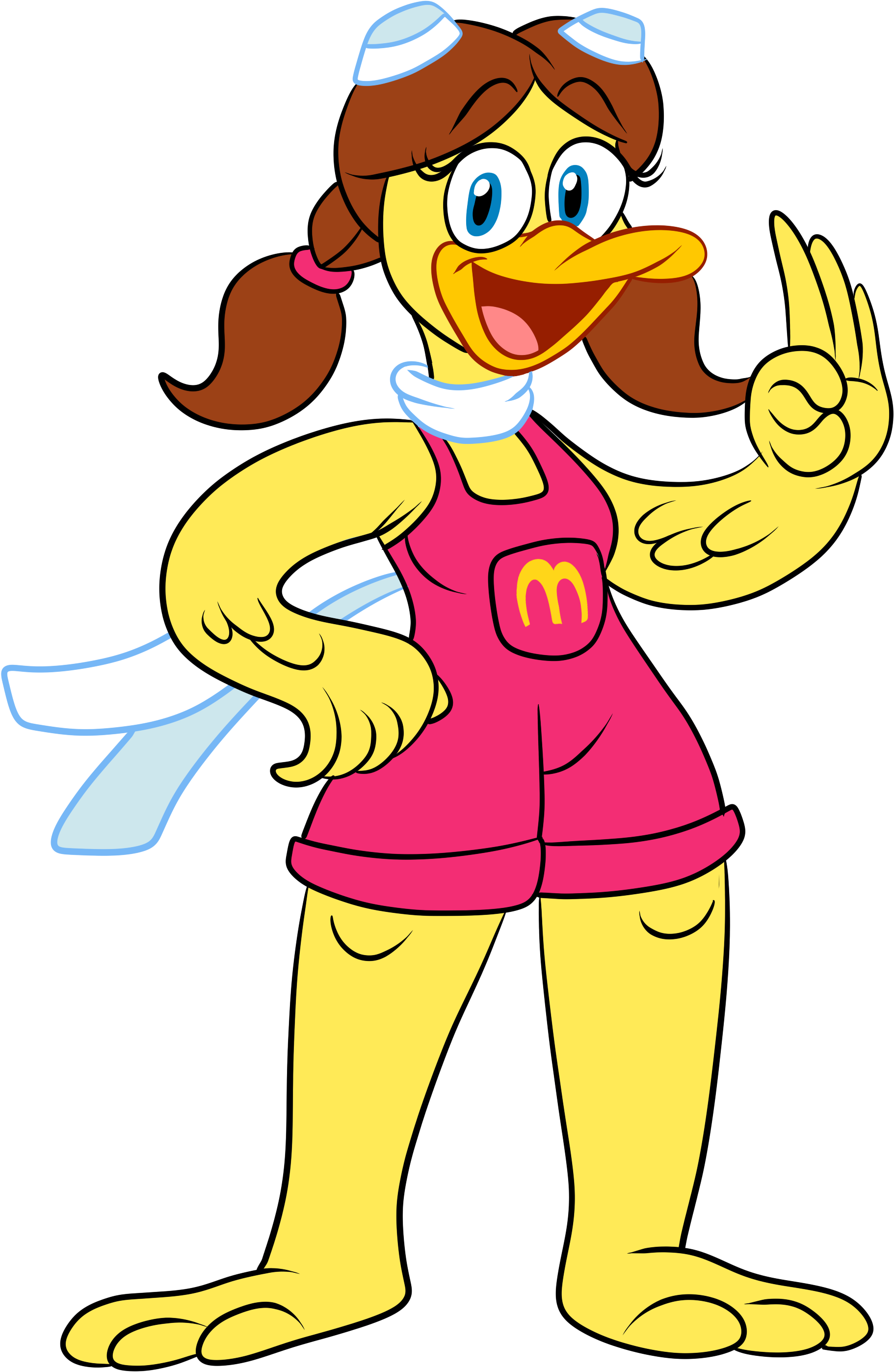 Vector Royalty Free Library Birdie The Early Bird By - Mcdonalds Birdie (2189x3000), Png Download