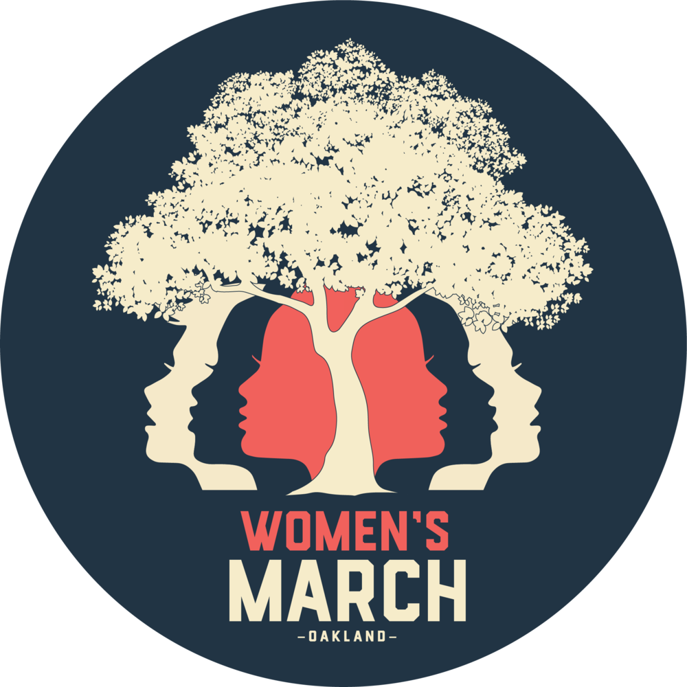Lara Kiswani Lara Kiswani Is A Palestinian Born In - Women's March 2018 Logo (1000x1000), Png Download