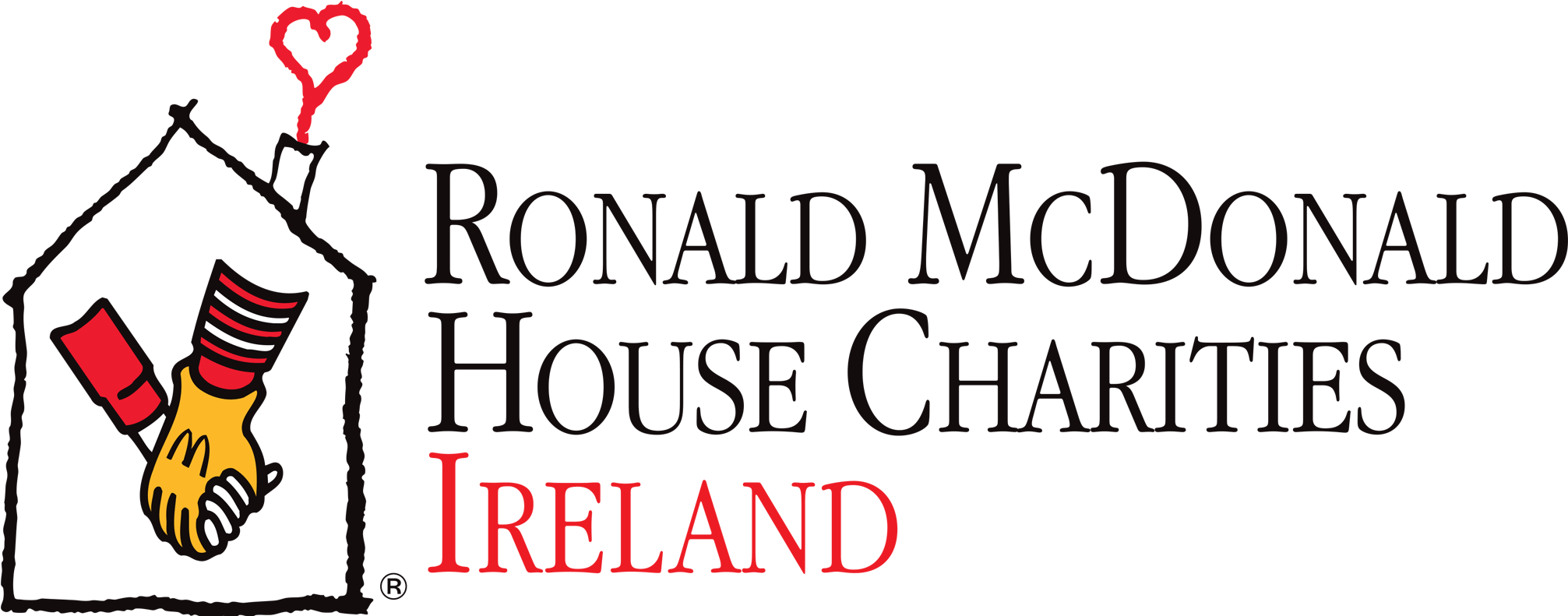 Temple St Logo Ronald Mcdonald House Logo - Charities In Ireland (2500x790), Png Download