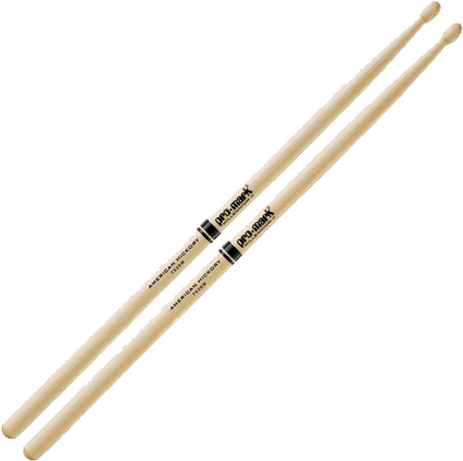 Promark Hickory 2s Wood Tip Drumstick - ไม้ กลอง Los Cabos Red Hickory 2b (666x518), Png Download