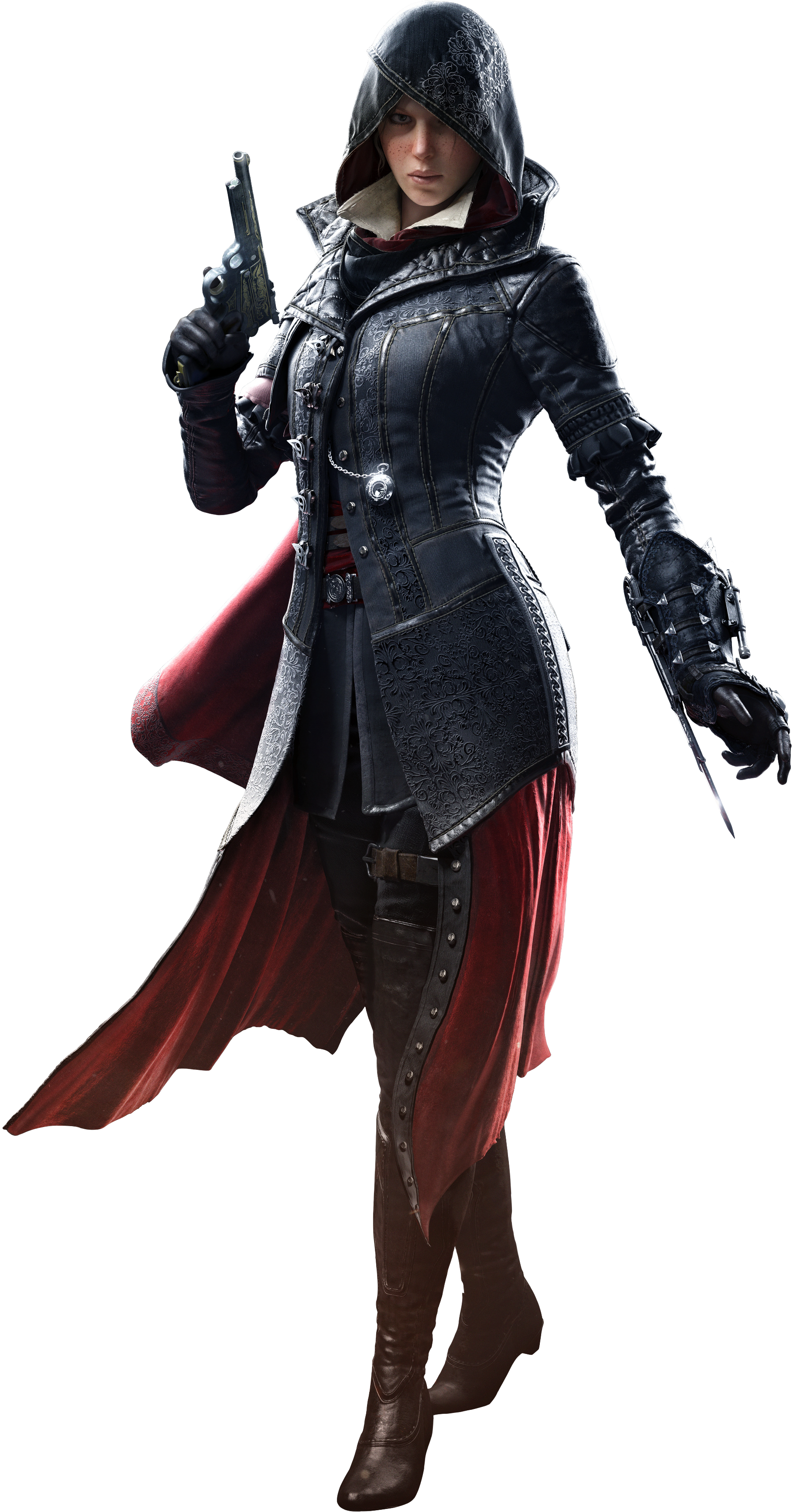 Assassin's Creed Png - Female Assassin's Creed Characters (1840x3485), Png Download