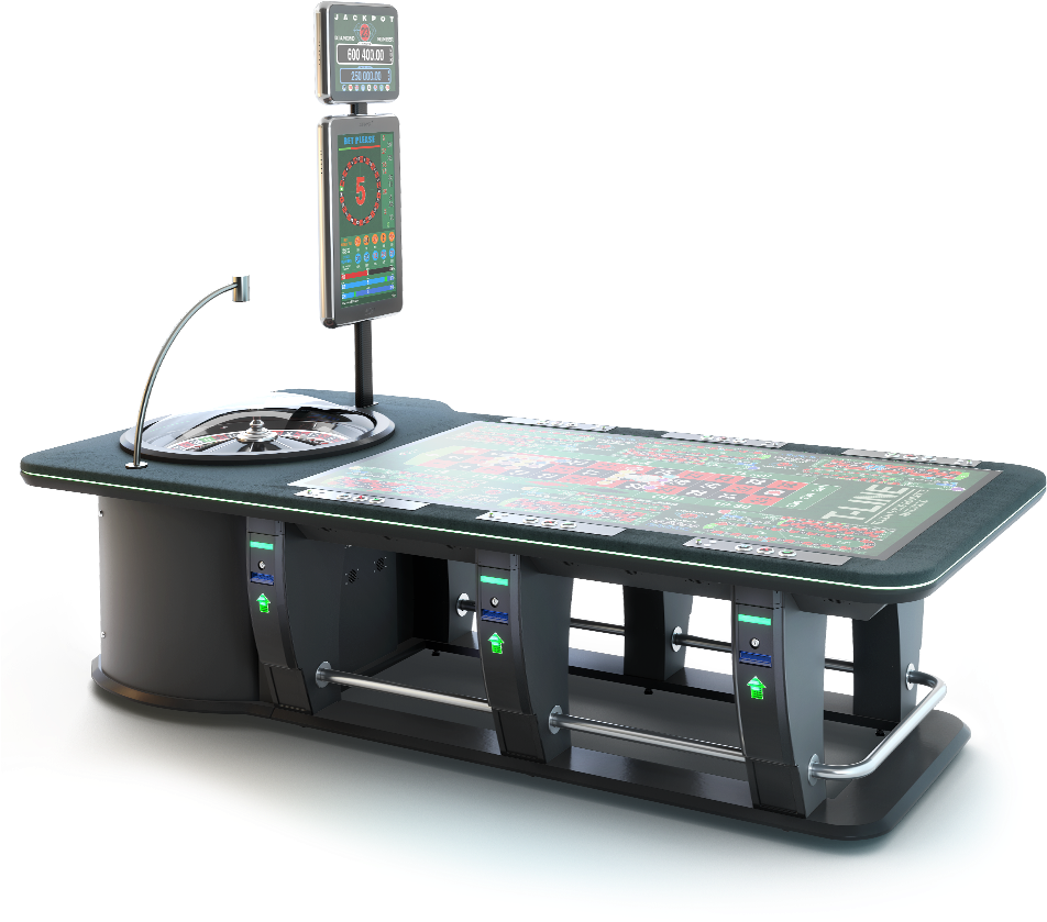 84" Luxury Touch Table With 6 Gaming Places With One - Computer Network (962x914), Png Download