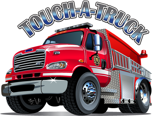 Touch A Truck - Fire Truck Touch A Truck (548x420), Png Download