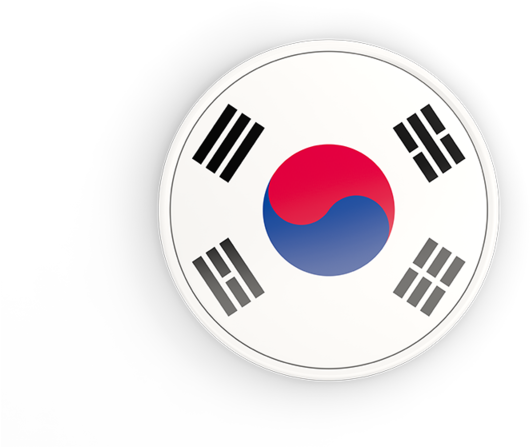 South Korean Flag Png For Kids - South Korea Flag Doodle (640x480), Png Download