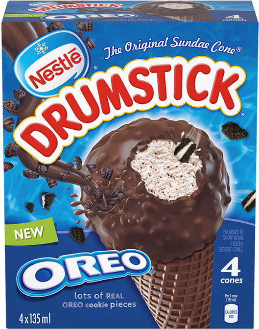 Alt Text Placeholder - Oreo Drumstick Ice Cream (675x675), Png Download