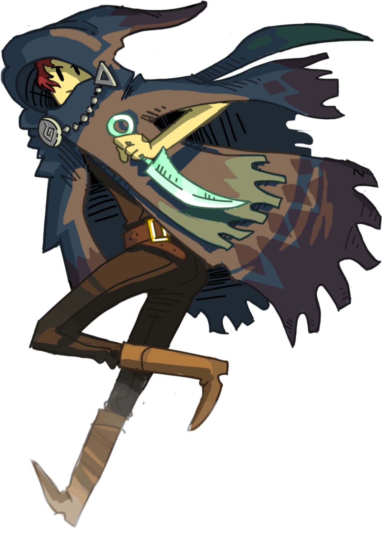 Assassin - Wynncraft Assassin (1661x2339), Png Download