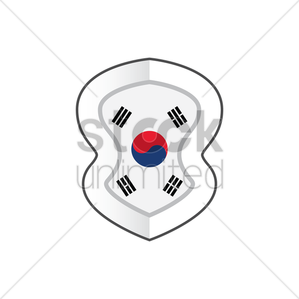 Korean Flag Drawing At Getdrawings - Flag Of South Korea (600x600), Png Download