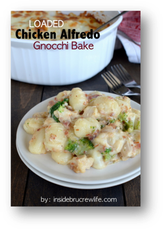 Reviving Leftover Grilled Chicken & Mashed Potatoes - Alfredo Gnocchi (344x480), Png Download