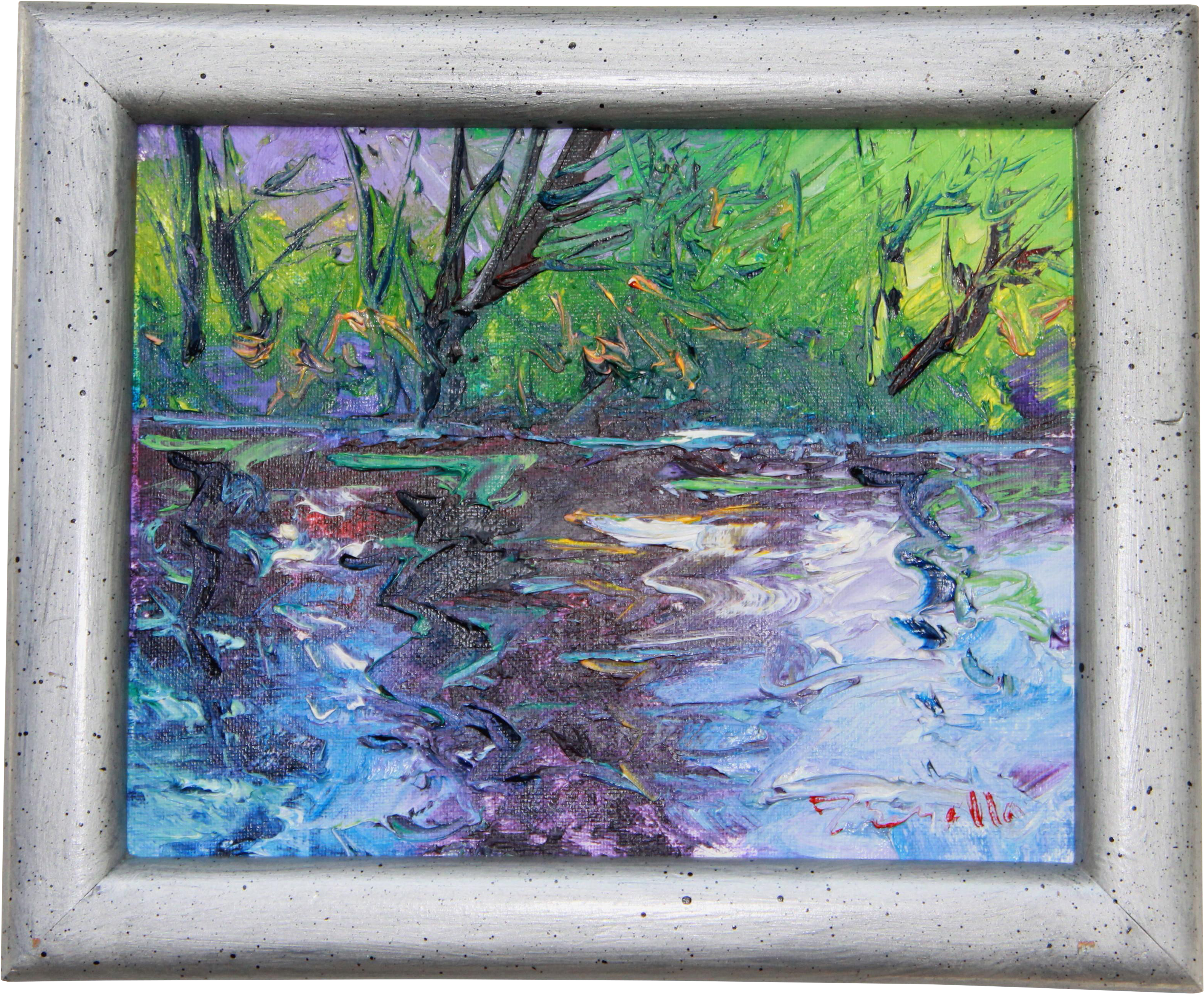 Landscape Painting By Jose Trujillo Chairish (3483x2876), Png Download