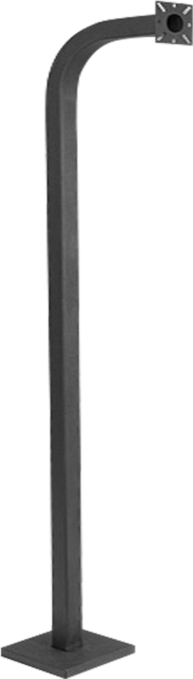 Ped72 72" Pad-mount Pedestal - Light Fixture (1240x1240), Png Download