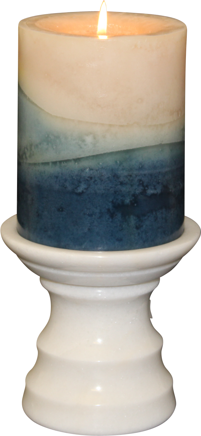 Antique White 3 Tier Candle Holder (746x1571), Png Download