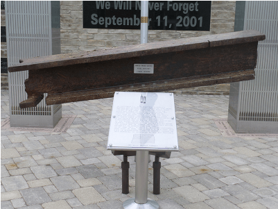 Lisbon 9/11 Memorial - Rust (400x400), Png Download