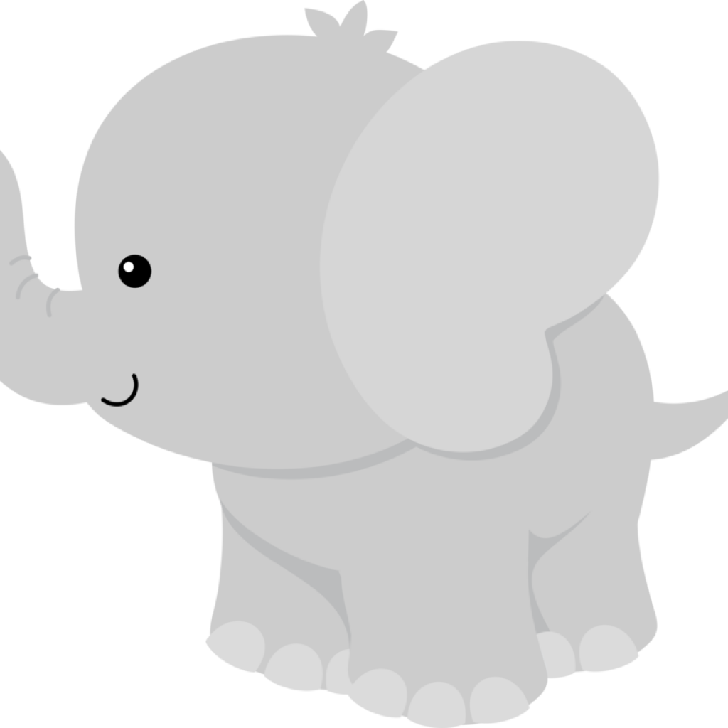 Elephant Clipart Baby Shower Pumpkin Clipart Hatenylo - Cartoon (1024x1024), Png Download