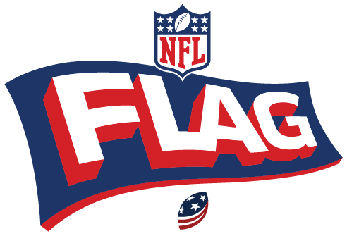 Nfl Flag Football Logo - Nfl Flag Football (492x335), Png Download