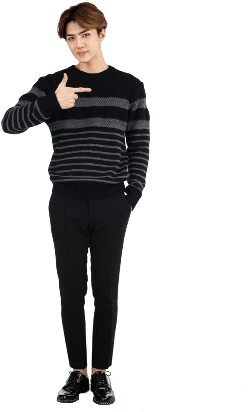 Download - Exo Sehun Png (650x867), Png Download