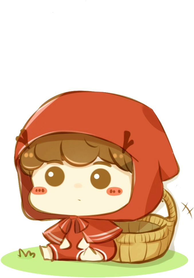 Art Ideas, Kpop Exo, Exo K, Exo Fan Art, Yixing, Cute - Luhan Chibi Png (764x1045), Png Download