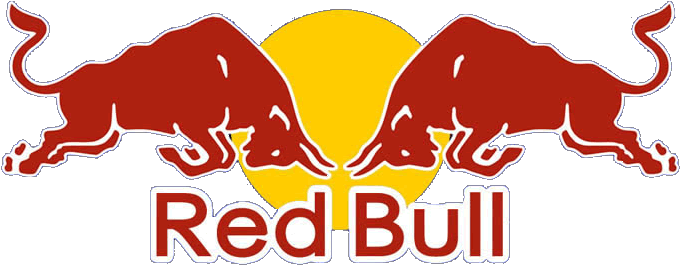 Logo Red Bull Png Banner Black And White Stock - Red Bull Racing Png (700x292), Png Download