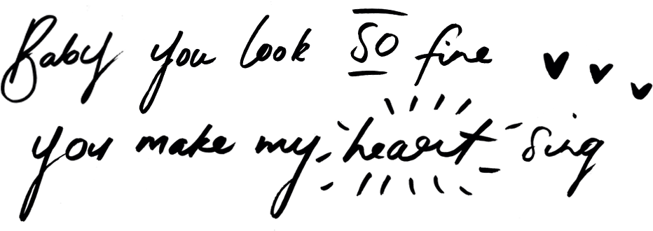 Baby You Look So Fine Text - Png Text For Baby (970x351), Png Download