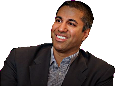 Lien Direct, 2017/47/6/1511573698 Ajit Pai Sticker - Guy Trying To Get Rid Of Net Neutrality (408x306), Png Download
