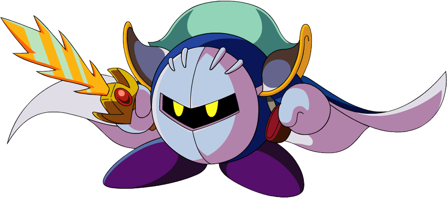 Metaknight - Meta Knight Met A Knight (915x426), Png Download