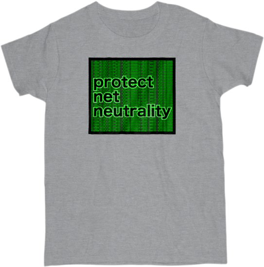 Net Neutrality - T-shirt (600x600), Png Download
