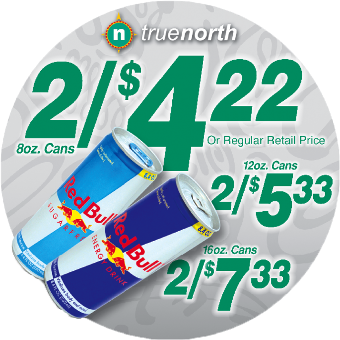 Pick Up 2 8 Oz Red Bull For $4 - Red Bull (770x769), Png Download