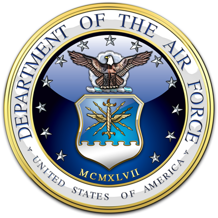 Military Insignia 3d - Air Force Seal Png (450x450), Png Download