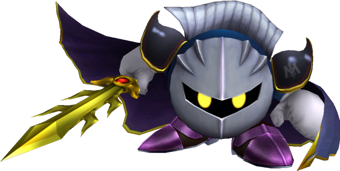 Download Zip Archive - Meta Knight Super Smash Bros Brawl (750x650), Png Download