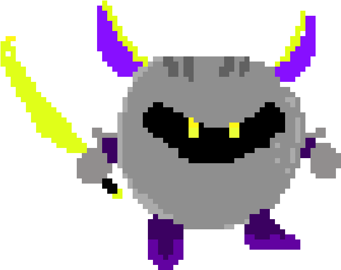 Meta Knight - Cartoon (960x690), Png Download