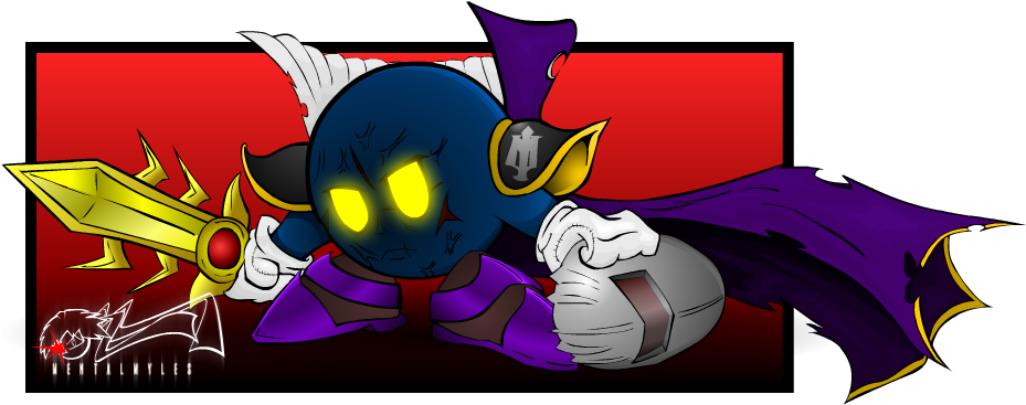 Meta Knight Unmasked (950x400), Png Download