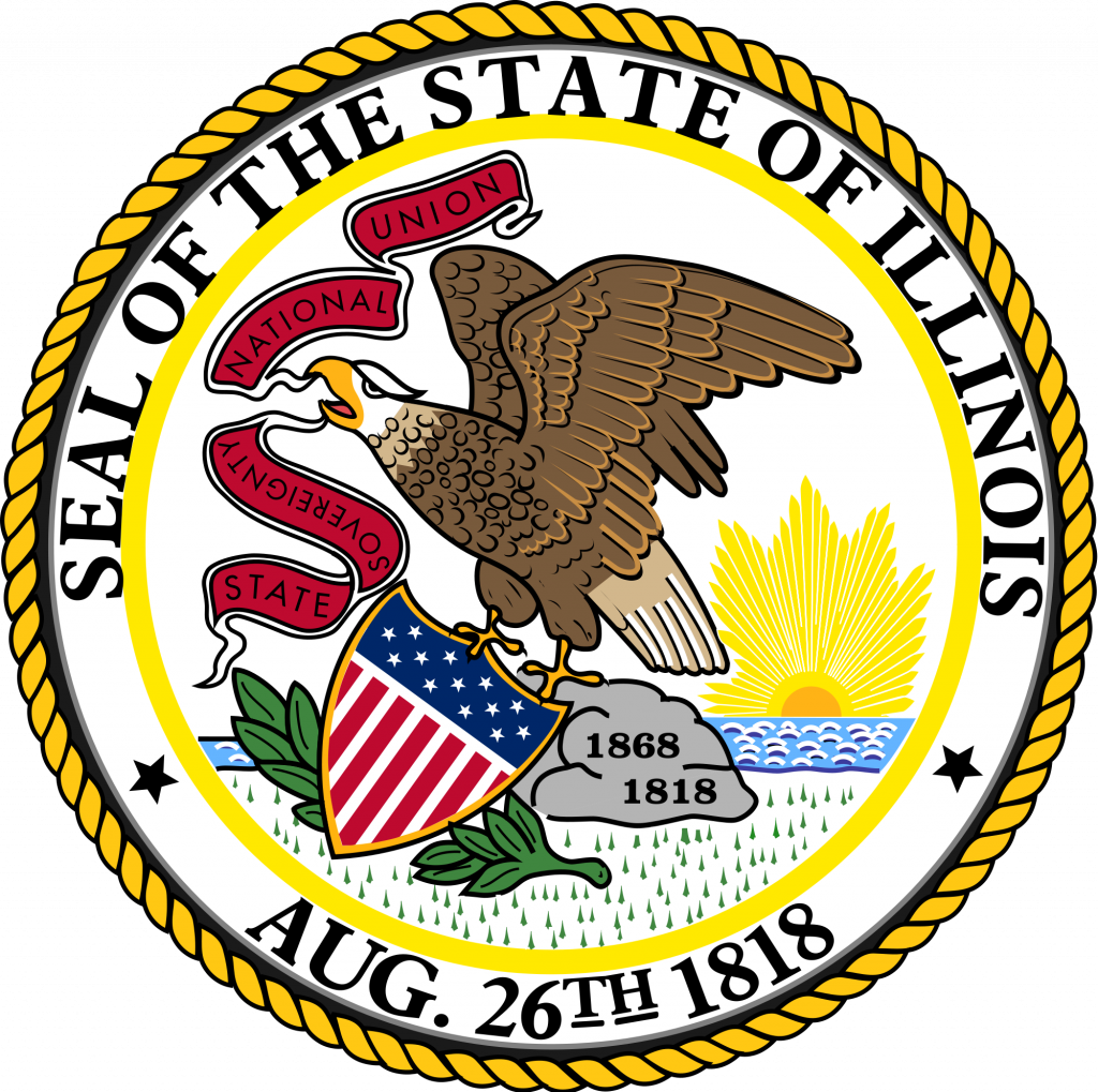 Illinois Right To Know Act Will Protect The Private - Illinois State Seal Png (1024x1019), Png Download