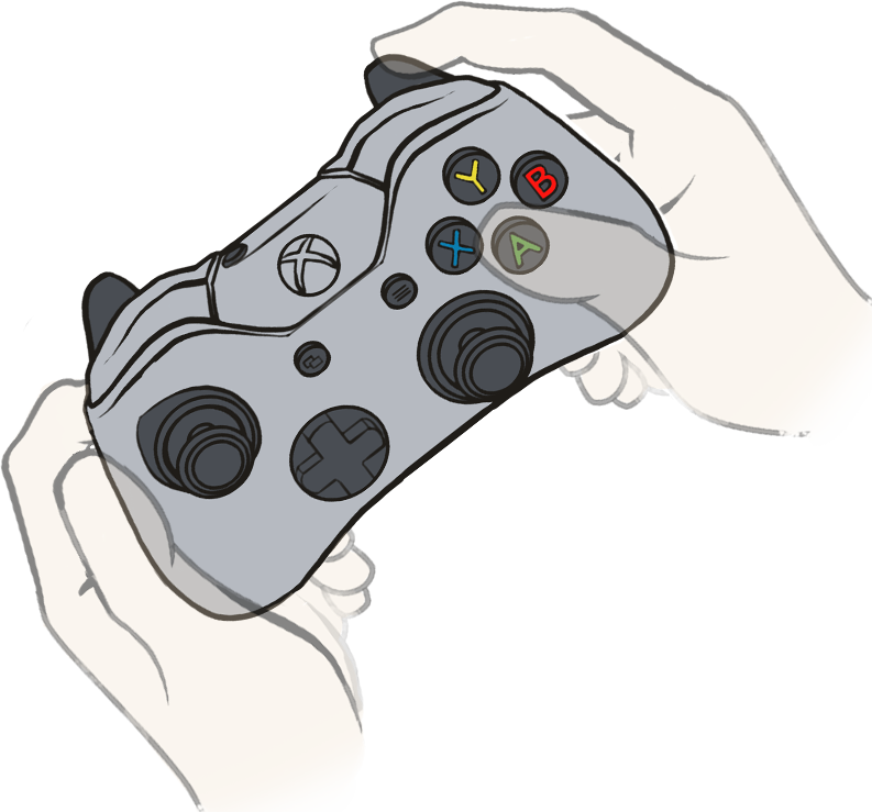 Touch Controllers Touch Controllers - Game Controller (793x739), Png Download