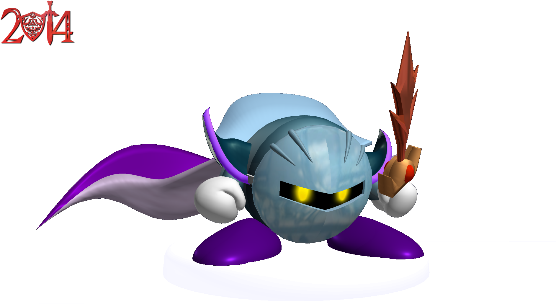 Crobat Meta Knight - Cartoon (1920x1080), Png Download