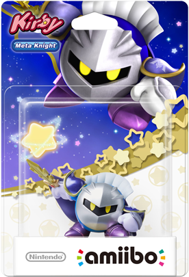 Next - Meta Knight Amiibo Kirby Series (330x404), Png Download