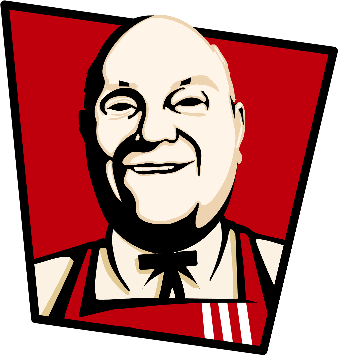 Kfc Logo Style (1400x1487), Png Download