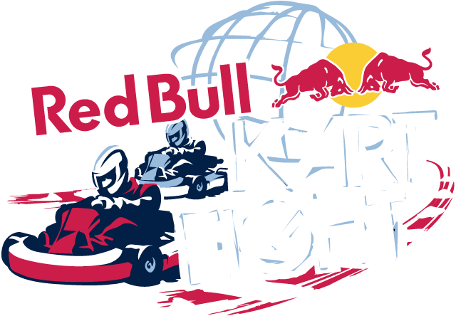 Red Bull Clipart Transparent - Red Bull Kart Fight Logo (640x444), Png Download