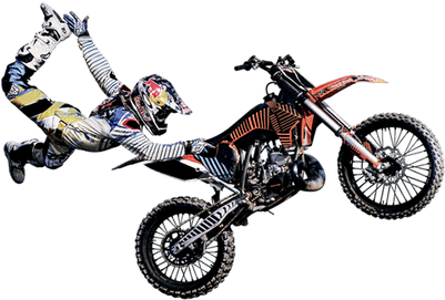 Red Bull X Fighter - Freestyle Motocross (400x400), Png Download