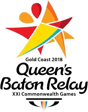 Queen's - Gold Coast 2018 Queen's Baton Relay (480x480), Png Download